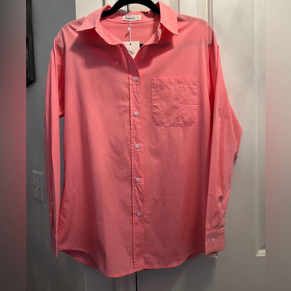 Paintcolors NWT Cotton Button Down Shirt - size Small
